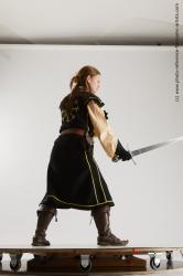 Vinga Medieval Pose With Sword